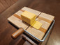 Maple and Mahogany Cheese Cutting Board